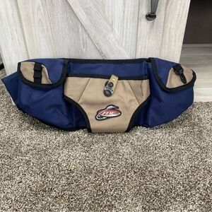 FLW Outdoors Fanny Pack Utility Belt Black and Brown Fly Fish Sports